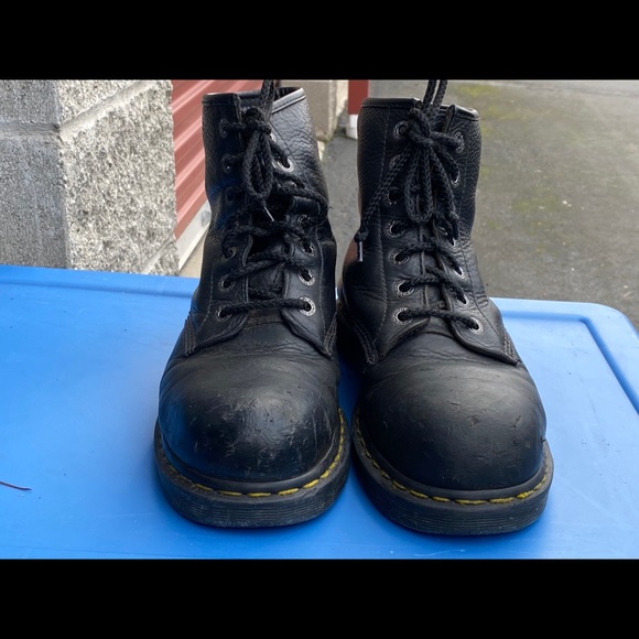 Dr Martines ASTM F2413-11 DM212 Black Leather Boot - Picture 5 of 14